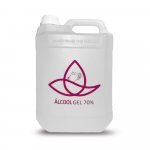 HEALTY 5L. &Aacute;lcool Gel 70% Antiss&eacute;ptico 5 Litros - Transparente
