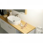 ZENA. Conjunto de manicure em corti&ccedil;a com pe&ccedil;as em a&ccedil;o inox