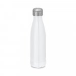 AMORTI. Garrafa para sublima&ccedil;&atilde;o em a&ccedil;o inox de parede dupla t&eacute;rmica, isolada a v&aacute;cuo (510 mL) - Branco