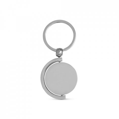 HOMER ROUND. Chaveiro redondo em bambu - Natural