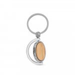 HOMER ROUND. Chaveiro redondo em bambu - Natural