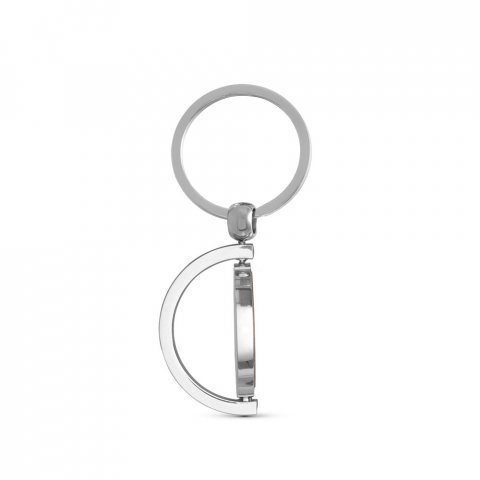 HOMER ROUND. Chaveiro redondo em bambu - Natural