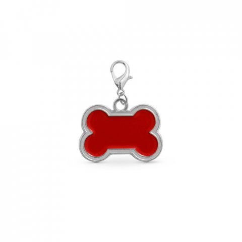 YODA. Chaveiro em formato de osso - Vermelho