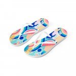 BALI P / M. Chinelos com sola totalmente personaliz&aacute;vel em sublima&ccedil;&atilde;o - Branco