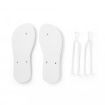 BALI P / M. Chinelos com sola totalmente personaliz&aacute;vel em sublima&ccedil;&atilde;o - Branco