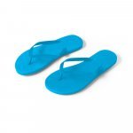 MAUPITI L / XL. Chinelos confort&aacute;veis com sola em PE e tira em PVC - Azul claro