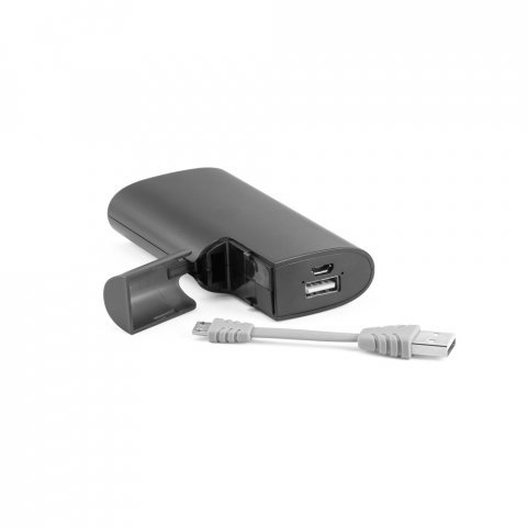 HUBBLE. Bateria port&aacute;til em ABS com bateria pol&iacute;mero de l&iacute;tio 4.000 mAh - Preto