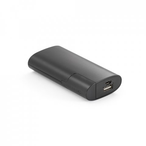 HUBBLE. Bateria port&aacute;til em ABS com bateria pol&iacute;mero de l&iacute;tio 4.000 mAh - Preto
