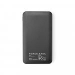 AZOFI. Bateria port&aacute;til e carregador wireless  em alum&iacute;nio 4.000 mAh - Preto