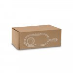 TILLY. Caixa de som port&aacute;til com autonomia de 5h (1.200 mAh), em bambu e ABS 100% reciclado
