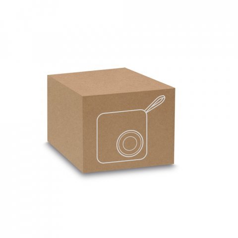 MAYER. Caixa de som port&aacute;til com autonomia de 4h (500 mAh), em bambu e ABS 100% reciclado