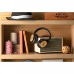 GOULD. Fones de ouvido wireless com autonomia de 5h (400 mAh), em bambu e ABS