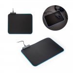 THORNE MOUSEPAD RGB. Tapete para jogos em poli&eacute;ster com base antiderrapante em borracha