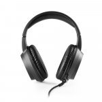 THORNE HEADSET RGB. Fones de ouvido para jogos com luzes RGB e microfone de alta qualidade - Preto
