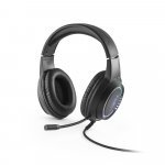 THORNE HEADSET RGB. Fones de ouvido para jogos com luzes RGB e microfone de alta qualidade - Preto