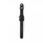 WILES. Rel&oacute;gio inteligente com bracelete em silicone e &agrave; prova de salpicos de &aacute;gua (IPX4) - Preto