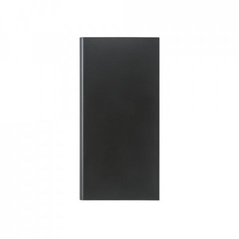 CLERK. Bateria port&aacute;til em alum&iacute;nio 100% reciclado (8 000 mAh) - Preto