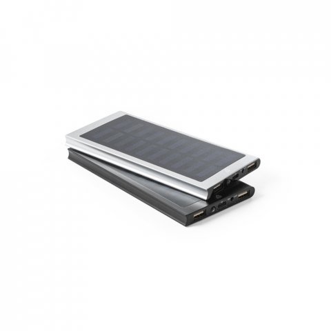 CLERK. Bateria port&aacute;til em alum&iacute;nio 100% reciclado (8 000 mAh)