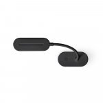 NESBIT II. Lumin&aacute;ria de mesa port&aacute;til em ABS 65% reciclado com 140 lumen - Preto