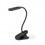 NESBIT II. Lumin&aacute;ria de mesa port&aacute;til em ABS 65% reciclado com 140 lumen - Preto