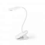 NESBIT II. Lumin&aacute;ria de mesa port&aacute;til em ABS 65% reciclado com 140 lumen - Branco