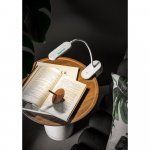 NESBIT II. Lumin&aacute;ria de mesa port&aacute;til em ABS 65% reciclado com 140 lumen