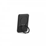 WARSHEL 5. Bateria port&aacute;til magn&eacute;tica com carregador por indu&ccedil;&atilde;o super-r&aacute;pido (5.000 mAh), em ABS 100% reciclado - Preto