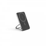 WARSHEL 5. Bateria port&aacute;til magn&eacute;tica com carregador por indu&ccedil;&atilde;o super-r&aacute;pido (5.000 mAh), em ABS 100% reciclado - Cinza escuro