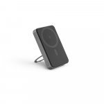 WARSHEL 10. Bateria port&aacute;til magn&eacute;tica com carregador por indu&ccedil;&atilde;o super-r&aacute;pido (10.000 mAh), em ABS 100% reciclado - Cinza escuro