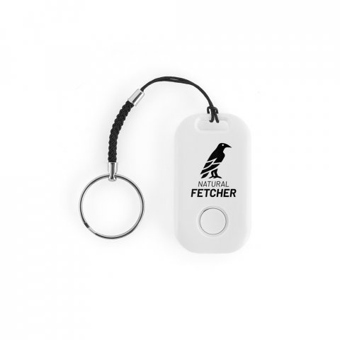 DAMY. Localizador sem fios com design compacto e leve em ABS - Branco