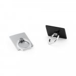 GEORGES. Suporte para celular em ABS - Cromado satinado