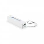BIT 1. Bateria port&aacute;til em ABS (1.200 mAh) - Branco