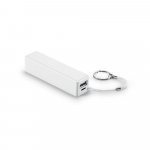 BIT 1. Bateria port&aacute;til em ABS (1.200 mAh) - Branco