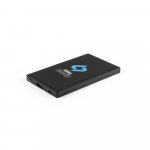 WIGNER. Bateria port&aacute;til em ABS 100% reciclado (4.000 mAh) - Preto