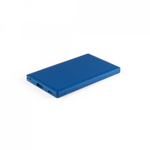 WIGNER. Bateria port&aacute;til em ABS 100% reciclado (4.000 mAh) - Azul royal