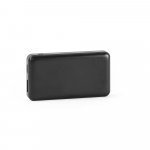 SHERYL. Bateria port&aacute;til em ABS 100% reciclado (4.000 mAh) - Preto