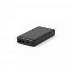 SHERYL. Bateria port&aacute;til em ABS 100% reciclado (4.000 mAh) - Preto
