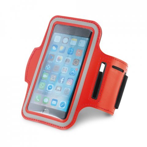 BRYANT. Bra&ccedil;adeira para celular - Vermelho