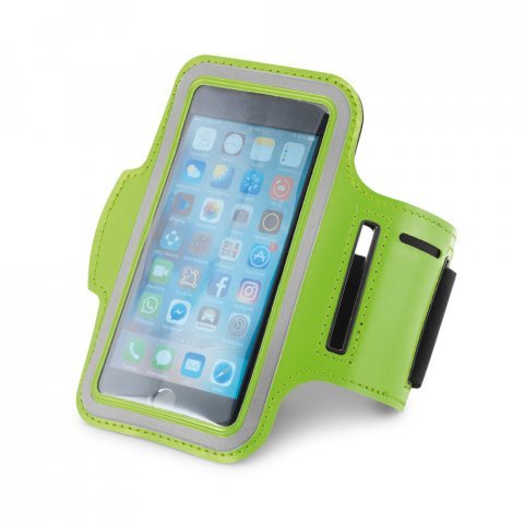 BRYANT. Bra&ccedil;adeira para celular - Verde claro