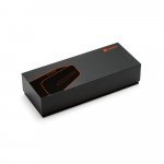 THUNDER. Caixa de som port&aacute;til com microfone em ABS - Cinza escuro
