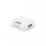 JANNES. Hub USB 2.0 com 4 portas - Branco