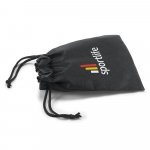 WILKINS. Fone de ouvido desportivos em ABS e silicone - Preto
