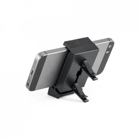 WALLIS. Porta celular para carro em ABS - Preto