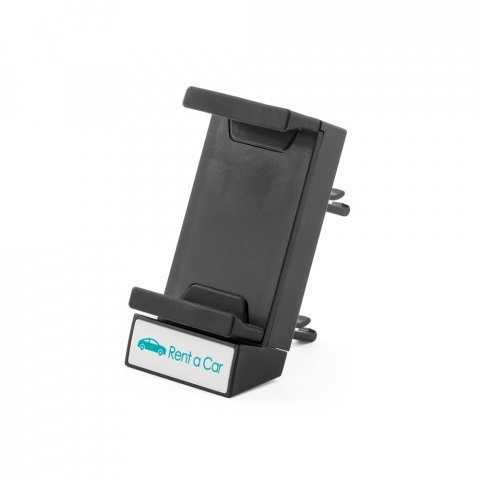 WALLIS. Porta celular para carro em ABS - Preto