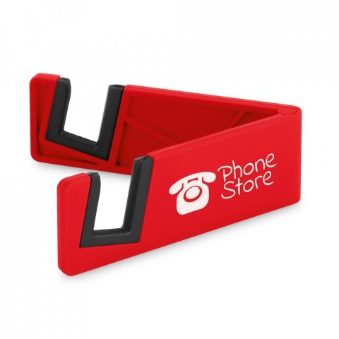 HOOKE. Porta celular em ABS e TPR - Vermelho