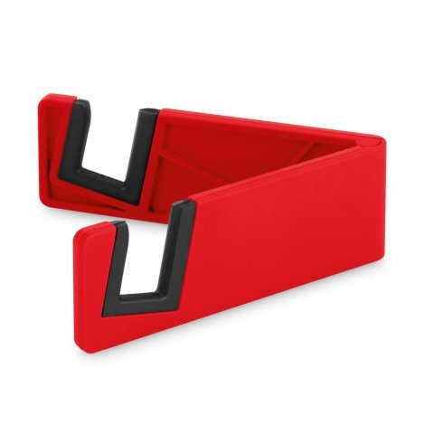 HOOKE. Porta celular em ABS e TPR - Vermelho