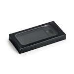 DAY. Bateria port&aacute;til solar com painel solar e LED em ABS (2.000 mAh) - Preto