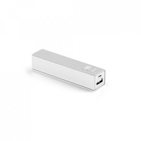 LEO 1.8. Bateria port&aacute;til em alum&iacute;nio 1.800 mAh - Cromado satinado