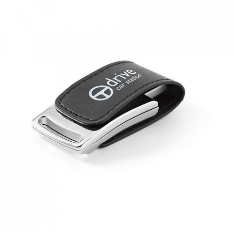 MOSFET 8GB. Pen drive em c. sint&eacute;tico - Preto