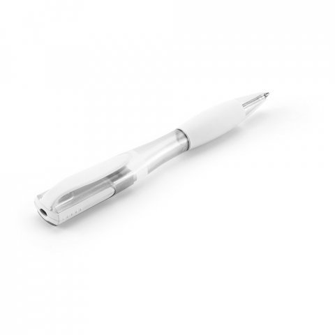MERRITT 8GB. Esferogr&aacute;fica e pen drive - Branco